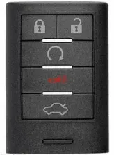 2008-2014 CADILLAC CTS STS - SMART KEY - PN: 25943677 - M3N5WY7777A - 4+1