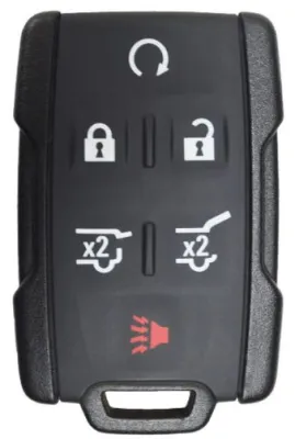 2015-2019 CHEVROLET/GMC - REMOTE - M3N-32337200 - 433 MHz - 5+1 PN: 13577760, 13577761