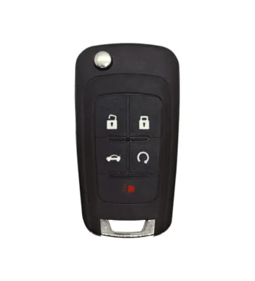 2010-2020 GM - FLIP KEY - OHT01060512 - PN: 13504199. 13574863 - 4+1 BUTTONS REMOTE START + TRUNK