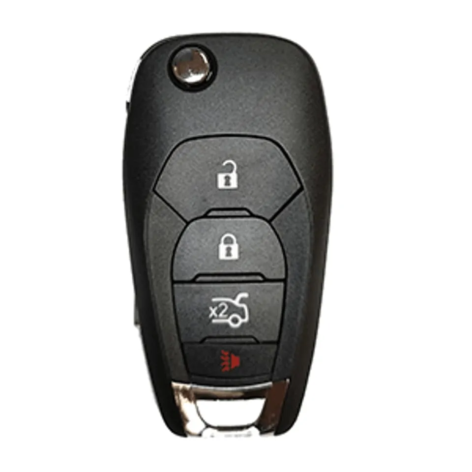 2016-2019 CHEVROLET - FLIP KEY - LXP-T004 - PN: 13514135 - 433 Mhz - 3+1 TRUNK (NO RETURN)