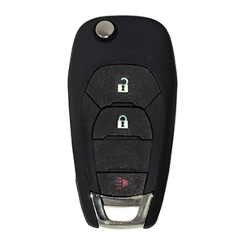 2016-2021 CHEVROLET - FLIP KEY - LXP-T004 - PN: 13514134 - 433 Mhz - 2+1 Buttons (NO RETURN)