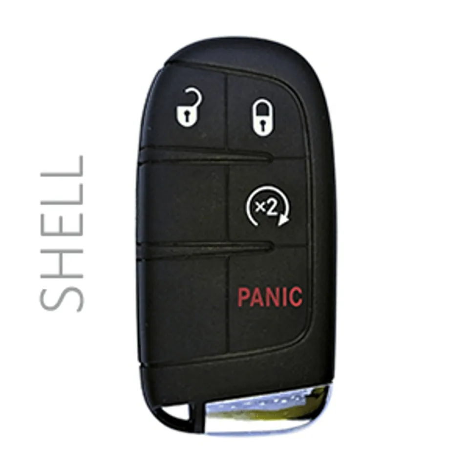 2011-2019 CHRYSLER / DODGE / JEEP / RAM - M3N-M3M-40821302 - SHELL SMART KEY - 3+1 REMOTE START