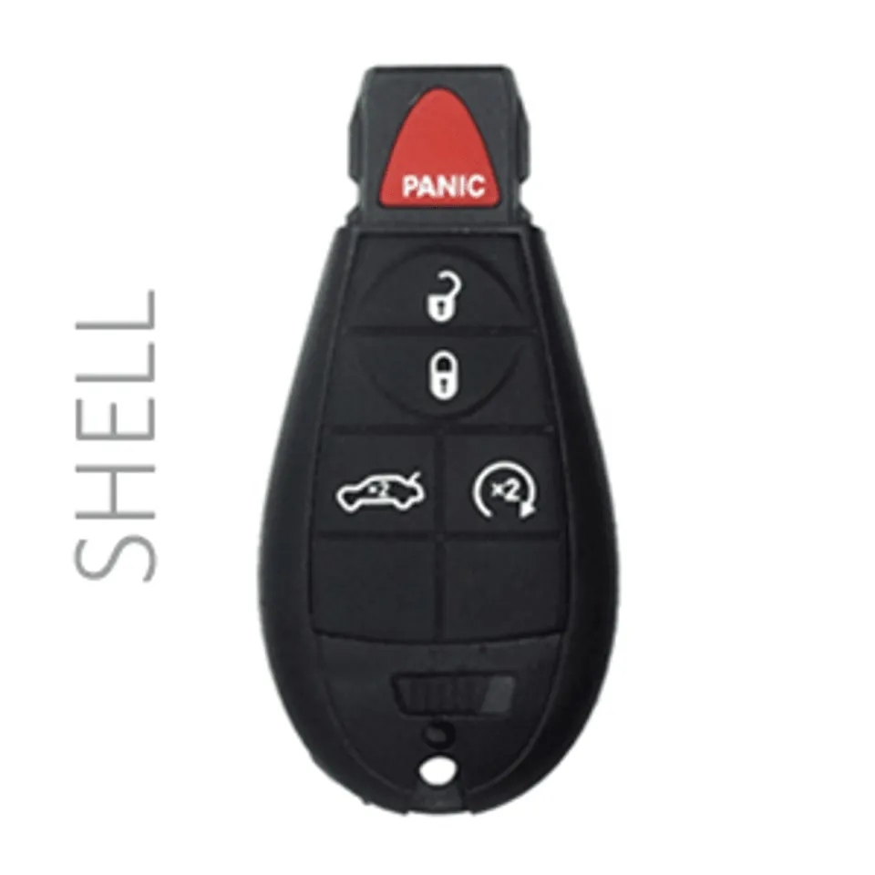 2008-2019 CHRYSLER DODGE JEEP VW - SHELL - FOBIK - IYZ-C01C 4+1 REMOTE START & TRUNK