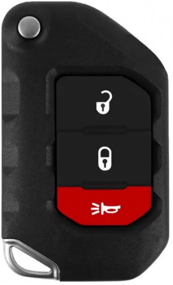 2018-2021 SHELL FOR JEEP - FLIP KEY - OHT1130261 - 2+1