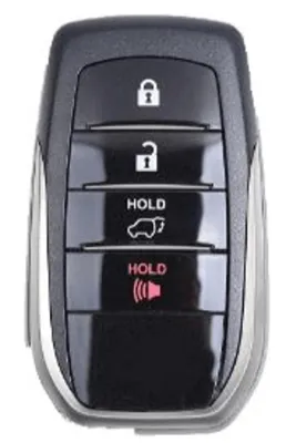 2018-2019 TOYOTA LAND CRUISER - FCC: HYQ14FBA ( Board 2110) - 3+1 Lock, Unlock, Hatch, Panic - PN: 89904-60M80 - 3+1 (NO RETURN)