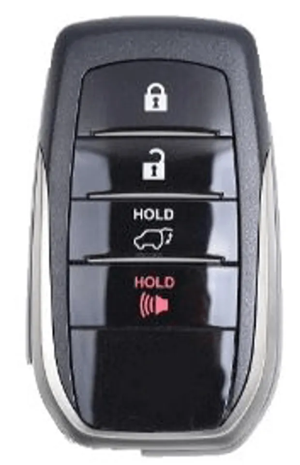 2018-2019 TOYOTA LAND CRUISER - FCC: HYQ14FBA ( Board 2110) - 3+1 Lock, Unlock, Hatch, Panic - PN: 89904-60M80 - 3+1 (NO RETURN)