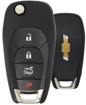 2016-2024 CHEVROLET - FLIP KEY - LXP-T004 3+1 T. - PN: 13514135, 13513842, 5933402